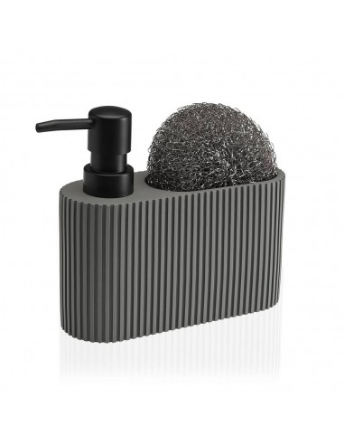 Dispenser sapone grigio millerighe