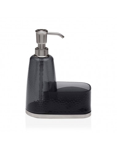Dispenser sapone transparente nero