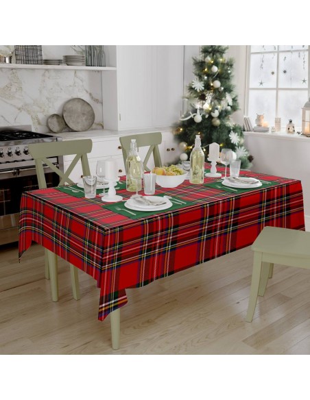 Tovaglia Antimacchia Xmas 6 persone - Ldc