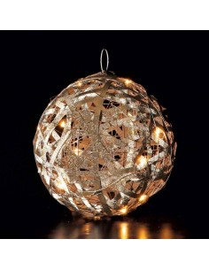 Palla decorativa in PVC 20 Led diam.20cm
