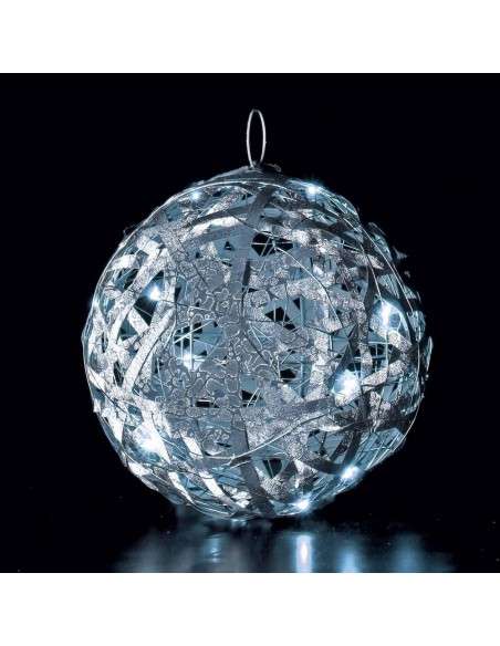 Palla decorativa in PVC 20 Led diam.20cm