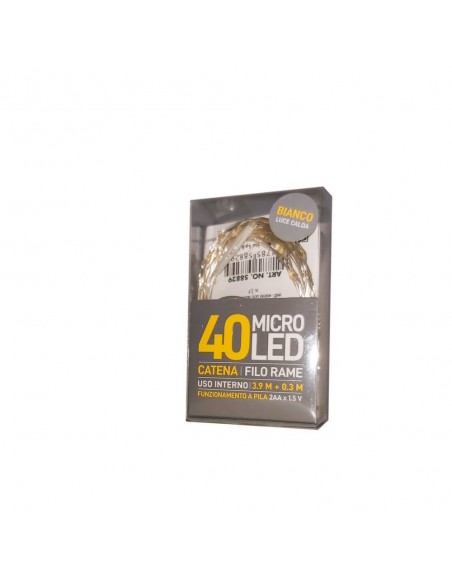 40 Microled a Batteria 3,9m