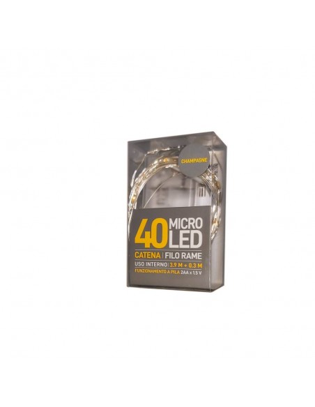 40 Microled a Batteria 3,9m