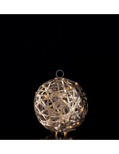 Palla decorativa in PVC 30 Led diam.25cm