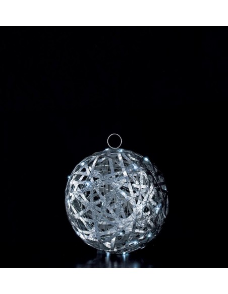 Palla decorativa in PVC 30 Led diam.25cm