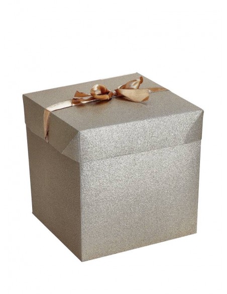 Scatola regalo natalizia Glitter componibile