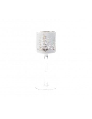 Porta tea light calice vetro TREE N. diam.7cm...