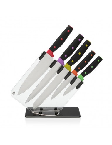 Set 5 Coltelli con Stand in plexiglass
