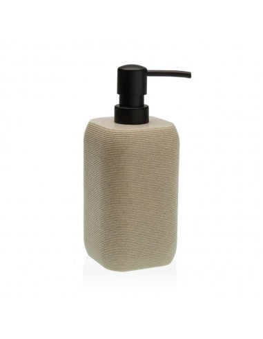 Dosatore sapone DIAMOND beige 8x8cm h.18.5cm