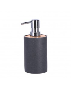 Dispenser resina e bamboo diam.8cm h.17cm 2