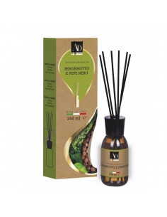 Diffusore di fragranza con midollini BERGAMOTTO e PEPE...