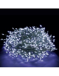 Stringa 300 led 30 flash da esterno bianco