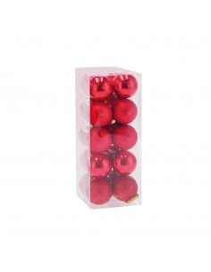 Set 20 palline Rosse diam.3cm