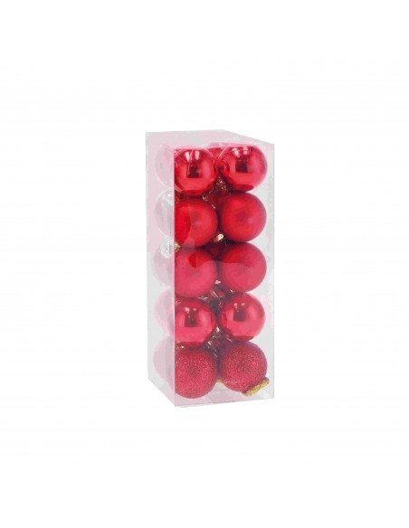 Set 20 palline Rosse diam.3cm