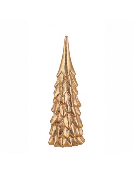 Albero di natale in resina in ORO