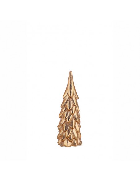 Albero di natale in resina in ORO