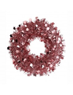 Ghirlanda decorata Natale diam.45cm