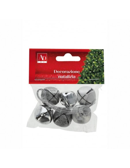 Set 6 campanelle ferro diam.3cm