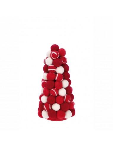 Albero di natale in panno 60palle...