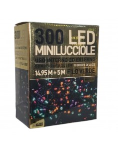 300 minilucciole led Multicolor tenue