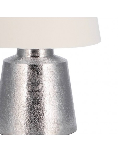 Lampada metallo argento DEAN diam.38,5cm h.49cm